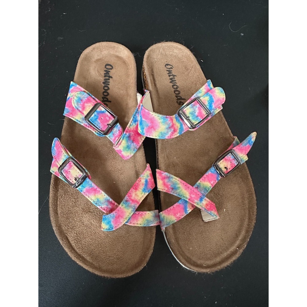 Outwoods Tie Dye Sandal in 7 NWOB